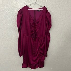 Fashion Nova someone special satin mini dress